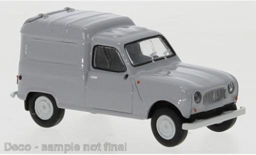 Miniature Renault 4 1/87 Brekina R Fourgonnette gris 1961 Renault 4 1/87 Brekina R Fourgonnette gris 1961 miniature