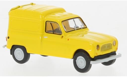 Miniature Renault 4 1/87 Brekina R Fourgonnette jaune 1961 Renault 4 1/87 Brekina R Fourgonnette jaune 1961 miniature