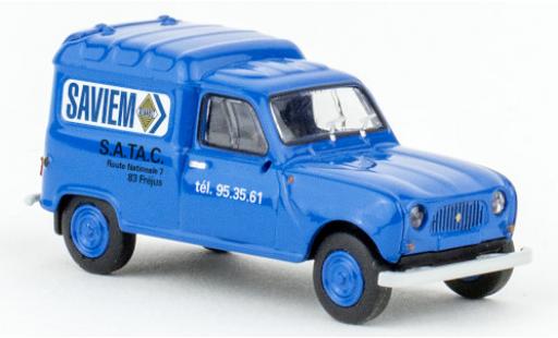 Miniature Renault 4 1/87 Brekina R Fourgonnette Saviem 1961 Renault 4 1/87 Brekina R Fourgonnette Saviem 1961 miniature