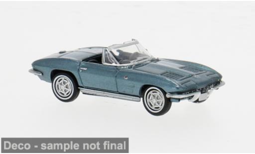 Miniature Chevrolet Corvette 1/87 Brekina C2 Cabrio metallise verte 1962 1:87 Chevrolet Corvette 1/87 Brekina C2 Cabrio metallise verte 1962 1:87 miniature
