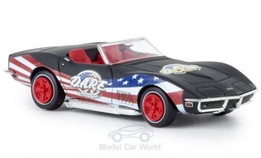 Miniature Chevrolet Corvette 1/87 Brekina C3 Cabrio D.A.R.E. Chevrolet Corvette 1/87 Brekina C3 Cabrio D.A.R.E. miniature