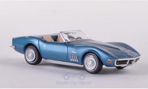 Miniature Chevrolet Corvette C3 1/87 Brekina (C3) Cabriolet metallise bleue Chevrolet Corvette C3 1/87 Brekina (C3) Cabriolet metallise bleue miniature