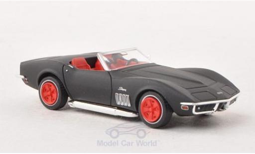 Miniature Chevrolet Corvette 1/87 Brekina C3 matt-noire Chevrolet Corvette 1/87 Brekina C3 matt-noire miniature