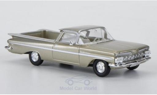 Miniature Chevrolet El Camino 1/87 Brekina metallise beige/blanche Chevrolet El Camino 1/87 Brekina metallise beige/blanche miniature