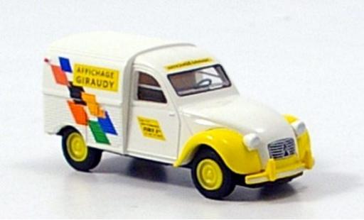 Miniature Citroen 2CV 1/87 Brekina Kasten Giraudy Citroen 2CV 1/87 Brekina Kasten Giraudy miniature