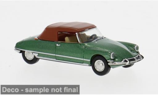 Miniature Citroen DS 1/87 Brekina 19 Cabriolet verte 1963 1:87 Citroen DS 1/87 Brekina 19 Cabriolet verte 1963 1:87 miniature