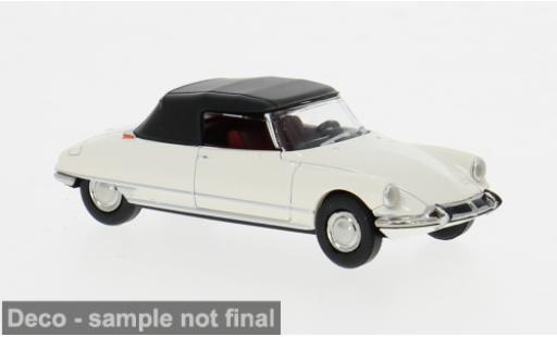 Miniature Citroen DS 1/87 Brekina 19 Cabriolet blanche 1963 1:87 Citroen DS 1/87 Brekina 19 Cabriolet blanche 1963 1:87 miniature