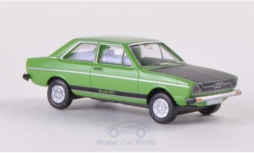 Miniature Audi 80 1/87 Brekina GT verte/matt-noire Audi 80 1/87 Brekina GT verte/matt-noire miniature