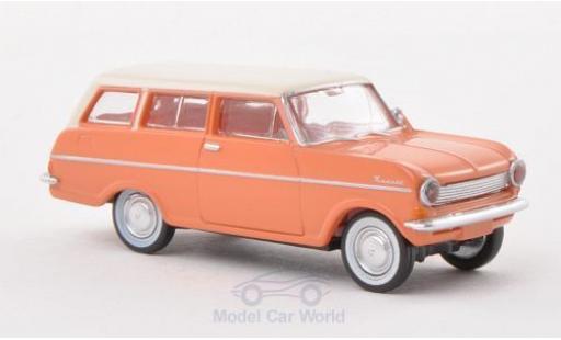 Miniature Opel Kadett E 1/87 Brekina A Caravan rouge/blanche Opel Kadett E 1/87 Brekina A Caravan rouge/blanche miniature
