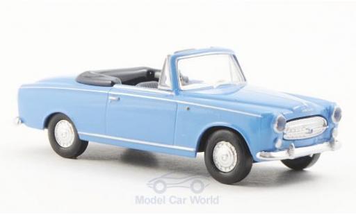 Miniature Peugeot 403 1/87 Brekina Cabriolet bleue Peugeot 403 1/87 Brekina Cabriolet bleue miniature