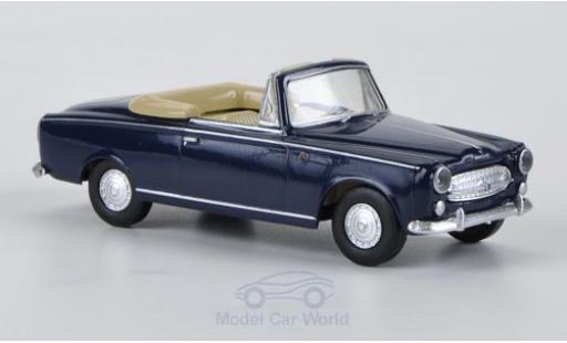 Miniature Peugeot 403 1/87 Brekina bleue Peugeot 403 1/87 Brekina bleue miniature