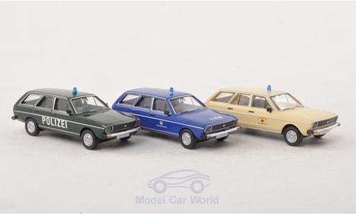 Miniature Volkswagen Passat 1/87 Brekina Variant 3er-Set Blaulicht: Polizei DRK THW Volkswagen Passat 1/87 Brekina Variant 3er-Set Blaulicht: Polizei DRK THW miniature
