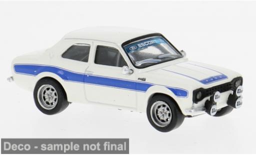 Miniature Ford Escort 1/87 Brekina RS 1800 MKI blanche/bleue 1969 1:87 Ford Escort 1/87 Brekina RS 1800 MKI blanche/bleue 1969 1:87 miniature