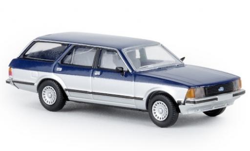 Miniature Ford Granada 1/87 Brekina II Turnier bleue/grise Sapphire 1977 Ford Granada 1/87 Brekina II Turnier bleue/grise Sapphire 1977 miniature