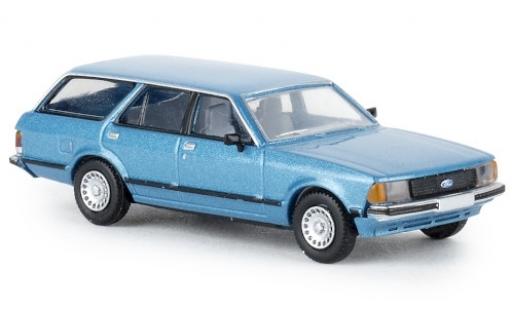 Miniature Ford Granada 1/87 Brekina II Turnier metallise bleue 1977 TD Ford Granada 1/87 Brekina II Turnier metallise bleue 1977 TD miniature