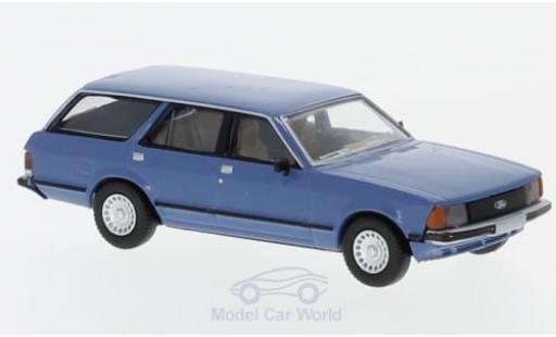 Miniature Ford Granada 1/87 Brekina MKII Turnier bleue 1978 Ford Granada 1/87 Brekina MKII Turnier bleue 1978 miniature