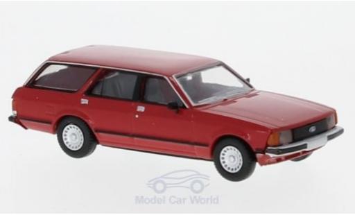 Miniature Ford Granada 1/87 Brekina MKII Turnier rouge 1978 Ford Granada 1/87 Brekina MKII Turnier rouge 1978 miniature