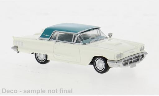 Miniature Ford Thunderbird 1/87 Brekina Cabriolet blanche/bleue 1960 1:87 Ford Thunderbird 1/87 Brekina Cabriolet blanche/bleue 1960 1:87 miniature