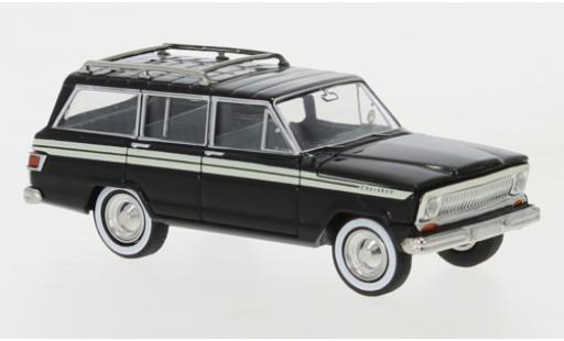 Miniature Jeep Wagoneer 1/87 Brekina B Cherokee noire 1968 Jeep Wagoneer 1/87 Brekina B Cherokee noire 1968 miniature