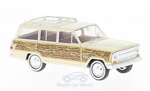 Miniature Jeep Wagoneer 1/87 Brekina beige/Holzoptik Woody Jeep Wagoneer 1/87 Brekina beige/Holzoptik Woody miniature