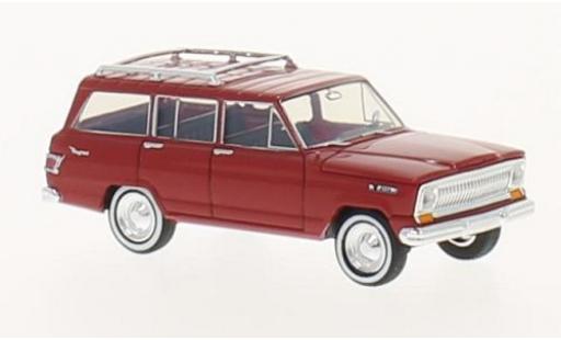 Miniature Jeep Wagoneer 1/87 Brekina rouge Jeep Wagoneer 1/87 Brekina rouge miniature