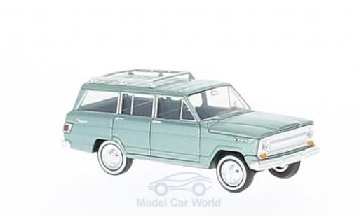 Miniature Jeep Wagoneer 1/87 Brekina metallise verte Jeep Wagoneer 1/87 Brekina metallise verte miniature