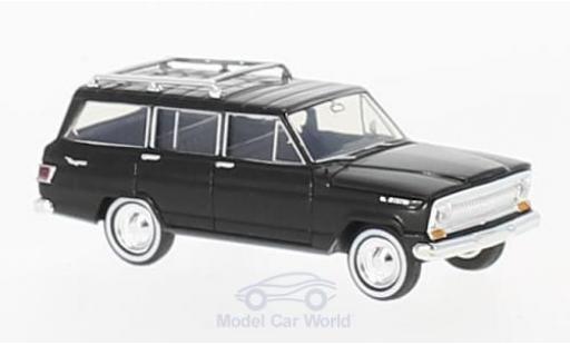 Miniature Jeep Wagoneer 1/87 Brekina noire Jeep Wagoneer 1/87 Brekina noire miniature