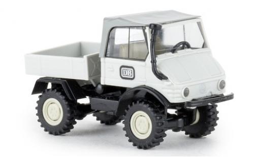 Miniature Mercedes Unimog 1/87 Brekina 421 DB 1966 plateforme Mercedes Unimog 1/87 Brekina 421 DB 1966 plateforme miniature