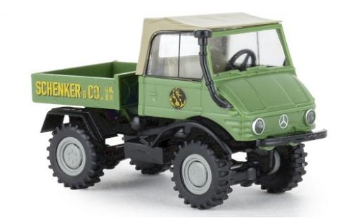 Miniature Mercedes Unimog 1/87 Brekina 421 Schenker 1966 Pritsche Mercedes Unimog 1/87 Brekina 421 Schenker 1966 Pritsche miniature