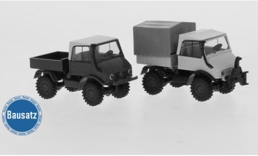 Miniature Mercedes Unimog 1/87 Brekina 421 Sortiment zum Bau von 2 Modellen 1960 Mercedes Unimog 1/87 Brekina 421 Sortiment zum Bau von 2 Modellen 1960 miniature