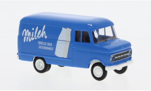 Miniature Opel Blitz 1/87 Brekina Kasten B Milch 1966 1:87 Opel Blitz 1/87 Brekina Kasten B Milch 1966 1:87 miniature