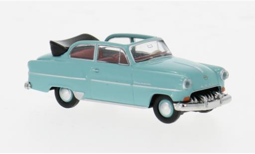 Miniature Opel Olympia 1/87 Brekina Cabrio turquoise 1954 1:87 Opel Olympia 1/87 Brekina Cabrio turquoise 1954 1:87 miniature