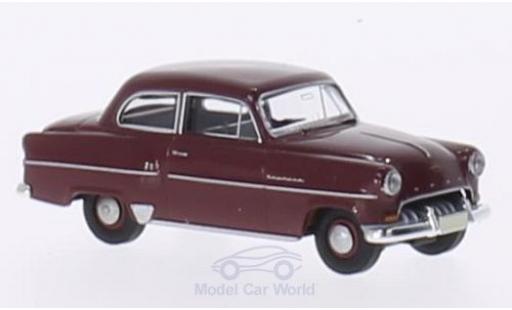 Miniature Opel Olympia 1/87 Brekina Limousine rouge Opel Olympia 1/87 Brekina Limousine rouge miniature