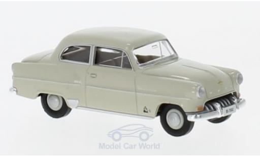 Miniature Opel Olympia 1/87 Brekina Rekord beige aus der Schweiz Opel Olympia 1/87 Brekina Rekord beige aus der Schweiz miniature