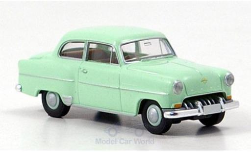 Miniature Opel Olympia 1/87 Brekina Rekord verte 1953 Opel Olympia 1/87 Brekina Rekord verte 1953 miniature