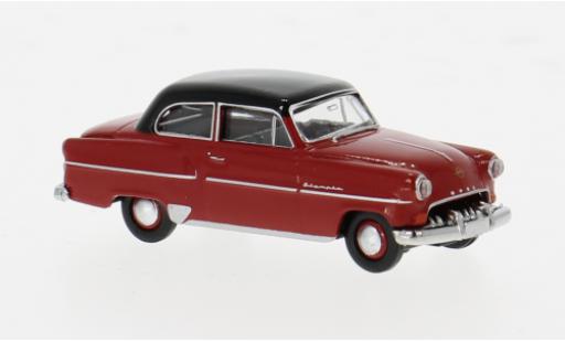 Miniature Opel Olympia 1/87 Brekina rouge 1954 1:87 Opel Olympia 1/87 Brekina rouge 1954 1:87 miniature