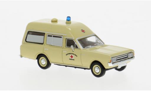 Miniature Opel Rekord 1/87 Brekina C KTW beige DRK 1968 1:87 Opel Rekord 1/87 Brekina C KTW beige DRK 1968 1:87 miniature