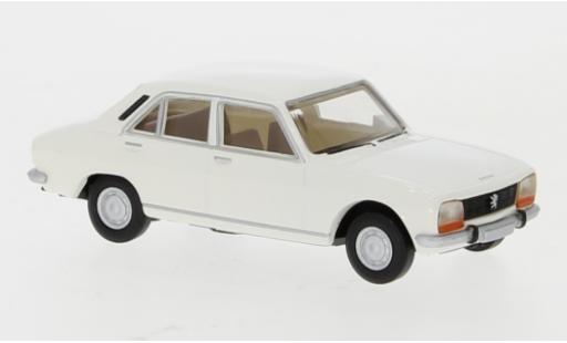 Miniature Peugeot 504 1/87 Brekina blanche 1961 Peugeot 504 1/87 Brekina blanche 1961 miniature