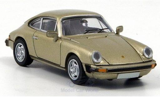 Miniature Porsche 911 1/87 Brekina Coupe metallise beige Porsche 911 1/87 Brekina Coupe metallise beige miniature