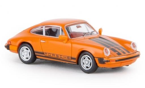 Miniature Porsche 930 1/87 Brekina 911 G orange 1976 TD Porsche 930 1/87 Brekina 911 G orange 1976 TD miniature