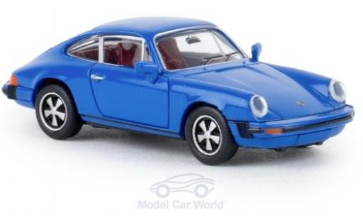 Miniature Porsche 912 1/87 Brekina G bleue 1976 TD Porsche 912 1/87 Brekina G bleue 1976 TD miniature