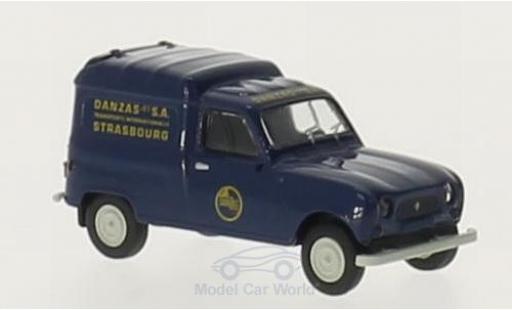 Miniature Renault 4 1/87 Brekina R Fourgonnette Danzas Strasbourg Renault 4 1/87 Brekina R Fourgonnette Danzas Strasbourg miniature