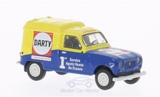 Miniature Renault 4 L 1/87 Brekina R Fourgonnette Darty Renault 4 L 1/87 Brekina R Fourgonnette Darty miniature