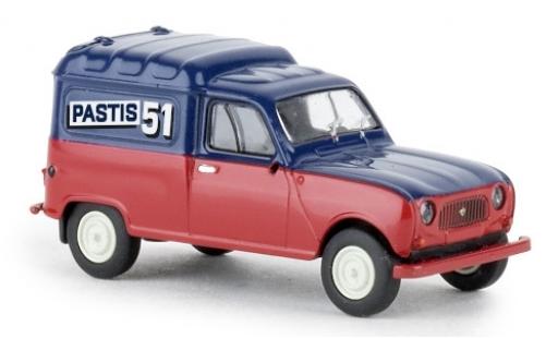 Miniature Renault 4 1/87 Brekina R Fourgonnette Partis 51 1961 Renault 4 1/87 Brekina R Fourgonnette Partis 51 1961 miniature