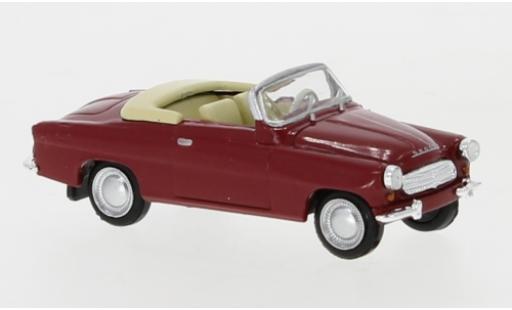 Miniature Skoda Felicia 1/87 Brekina rouge 1959 Skoda Felicia 1/87 Brekina rouge 1959 miniature