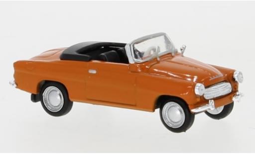 Miniature Skoda Felicia 1/87 Brekina orange 1959 Skoda Felicia 1/87 Brekina orange 1959 miniature