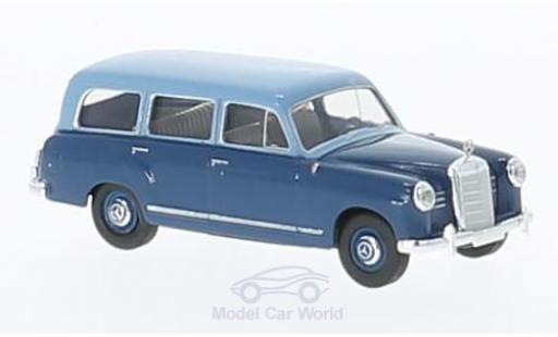 Miniature Mercedes 180 1/87 Brekina Kombi bleue/bleue Mercedes 180 1/87 Brekina Kombi bleue/bleue miniature