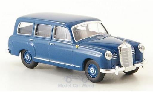 Miniature Mercedes 180 1/87 Brekina Kombi (W120) bleue 1955 Mercedes 180 1/87 Brekina Kombi (W120) bleue 1955 miniature
