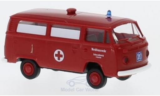 Miniature Volkswagen T2 B 1/87 Brekina Bus Werkfeuerwehr ZF Volkswagen T2 B 1/87 Brekina Bus Werkfeuerwehr ZF miniature