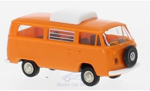 Miniature Volkswagen T2 B 1/87 Brekina Camper orange mit Hubdach Volkswagen T2 B 1/87 Brekina Camper orange mit Hubdach miniature